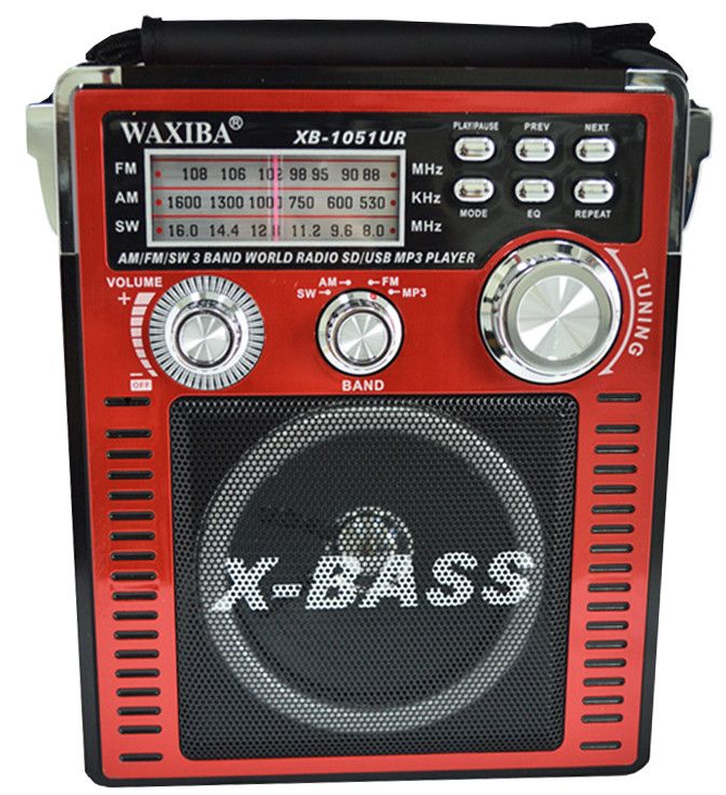 Radio portabil xb-1051ur waxiba mp3/usb/sd 